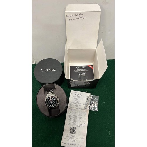 819 - BOXED CITIZEN WATCH