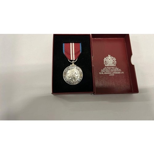 244 - THE QUEENS DIAMOND JUBILEE MEDAL 1952-2012 MINT CONDITION