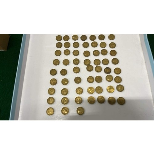 233 - QTY OF THREE PENNY BITS