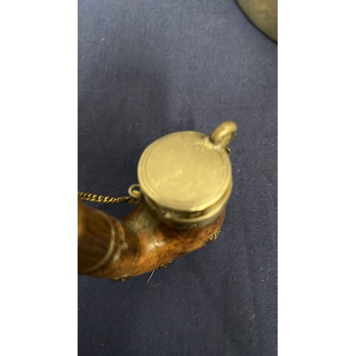 74 - ALE JUG WITH BEAKER PLUS SMOKERS MEERSCHAUM PIPE