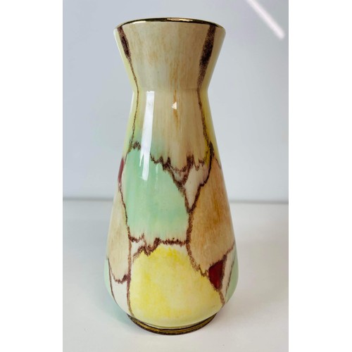 9 - WEST GERMAN COLOURED VASE