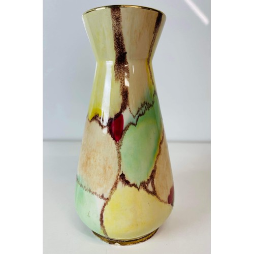 9 - WEST GERMAN COLOURED VASE