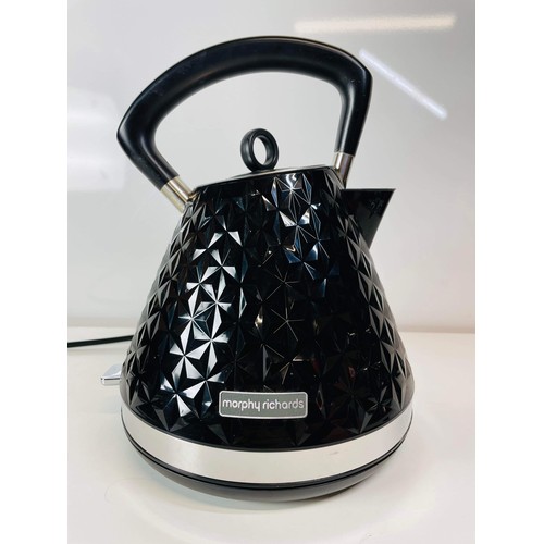 35 - BLACK FINISH KETTLE