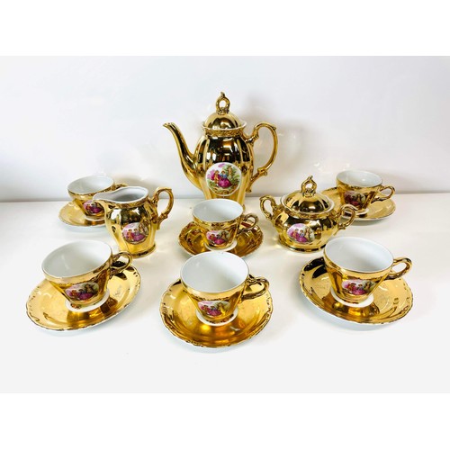 38 - LIMOGES COFFEE SET