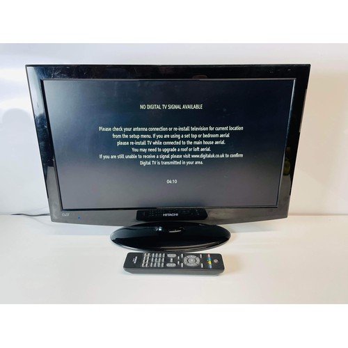 57 - HITACHI TELEVISION WITH REMOTE