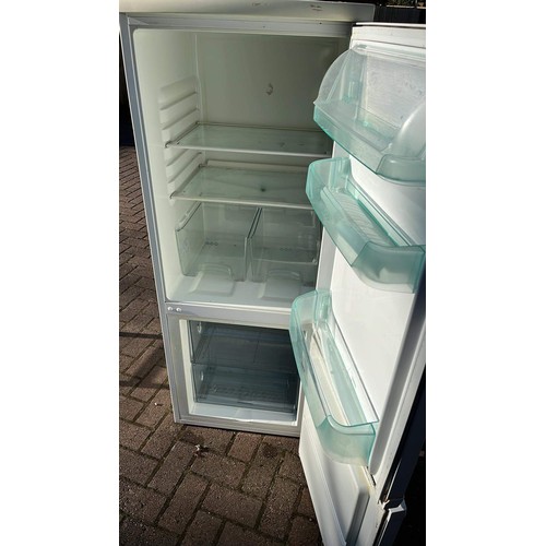 513 - ZANUSSI UPRIGHT FRIDGE FREEZER HAS BEEN USED IN GARAGE