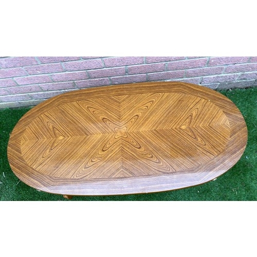 317 - OVAL COFFEE TABLE