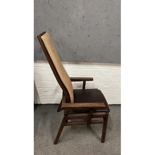 390 - CONTEMPORARY LLOYD LOOM CARVER CHAIR