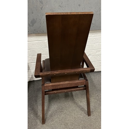 390 - CONTEMPORARY LLOYD LOOM CARVER CHAIR