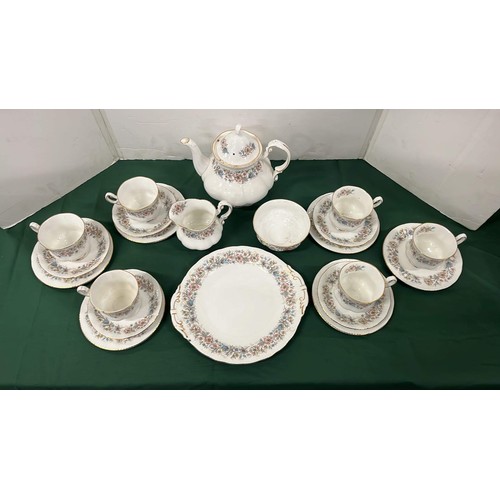 373 - 21 Pc TEA SET PARAGON MEADOWVALE L/L