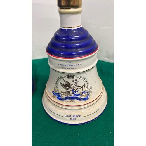 168 - BELLS DECANTER OF SCOTCH WHISKY FOR THE BIRTH OF PRINCESS EUGENIE 1990