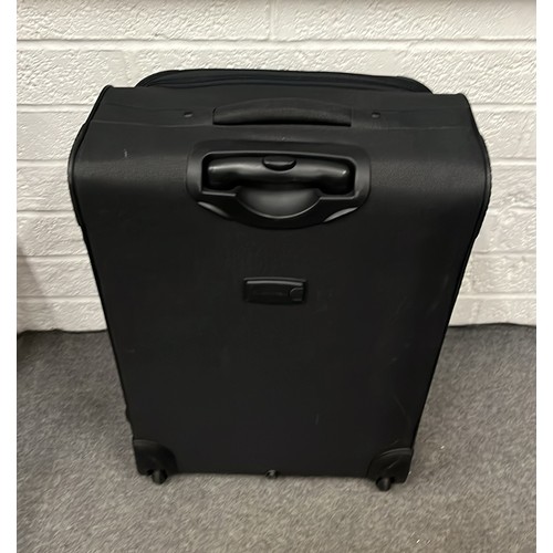 446 - LARGE BLACK TRAVEL SUITCASE BY ANTLER