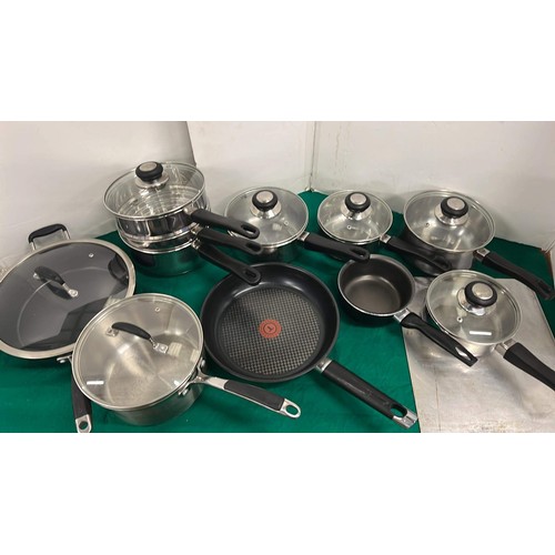 443 - QTY OF CLEAN SAUCEPANS BY JUDGE AND OTHER MAKES