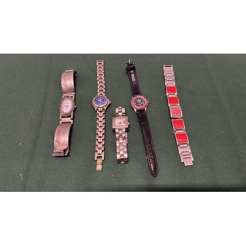 721 - FIVE WATCHES USED