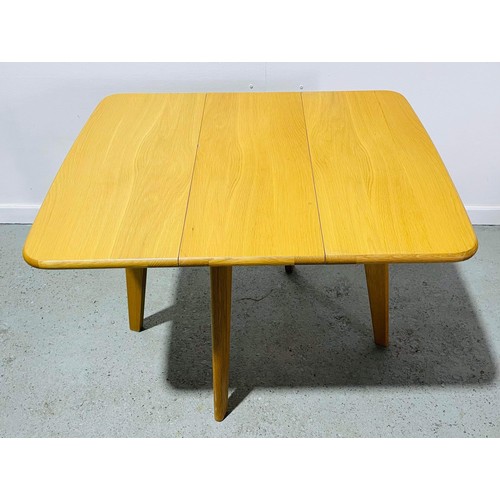 286 - MODERN OAK DROP LEAF TABLE