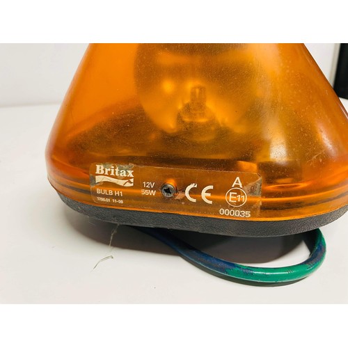 263 - BRITAX AMBER RECOVERY SAFTY LAMP