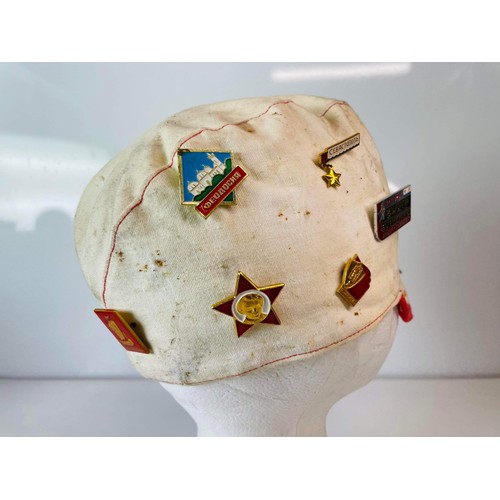 223 - BASE BALL CAP WITH BADGES