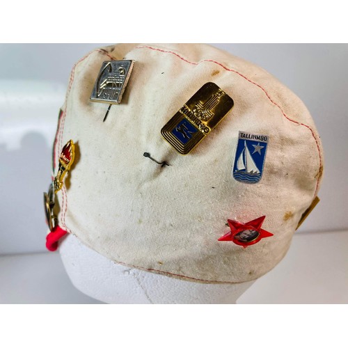 223 - BASE BALL CAP WITH BADGES