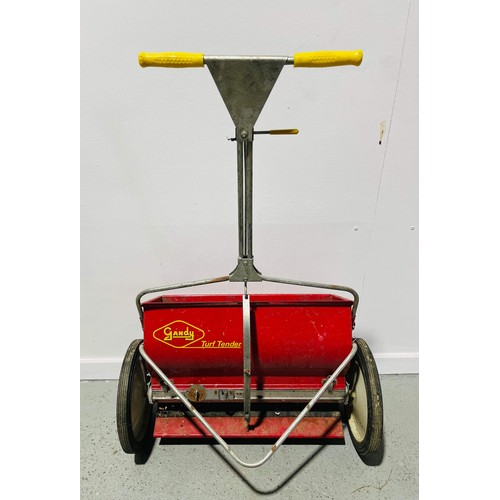 230 - LARGE PUSH GANDY TURF TENDER