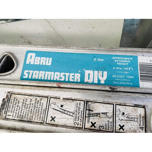 226 - METAL ABRU STAR MASTER DIY EXTENDING LADDER