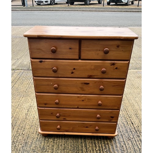 766 - 2 OVER 5 CHEST OF DRAWERS