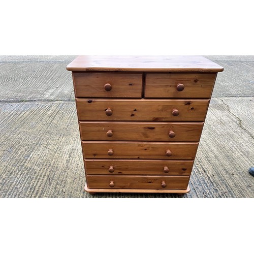 766 - 2 OVER 5 CHEST OF DRAWERS