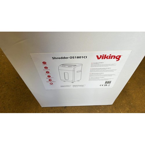 832 - VIKING SHREDDER OS 1801 CI BOXED / UNCHECKED