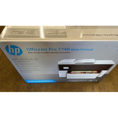 828 - BOXED HP OFFICE PRO 7740 PRINTER / UNCHECKED