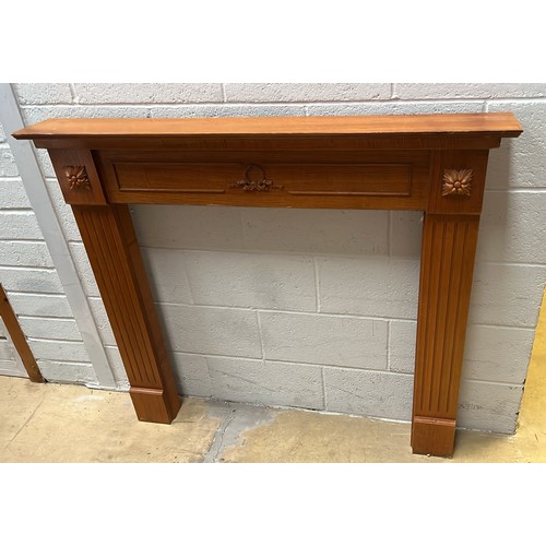 783 - WOODEN FIRE SURROUND