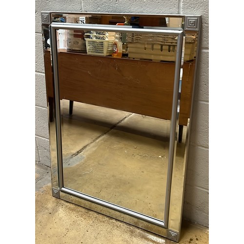 784 - LARGE SQUARE MIRROR