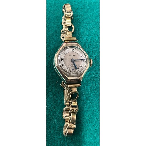 996 - LADIES EROS ROLLED GOLD WATCH WORKING