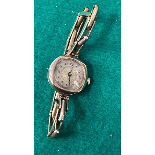 998 - LADIES ROLLED GOLD WATCH