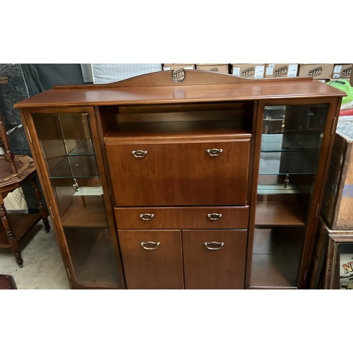 745A - CHEERY FINISH DRINKS DISPLAY CABINET