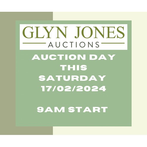 0 - WELCOME TO THIS WEEK'S AUCTION - 9AM START