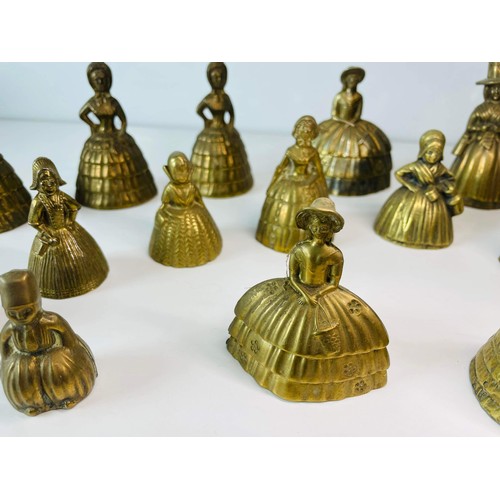 95 - QTY OF BRASS BELLS