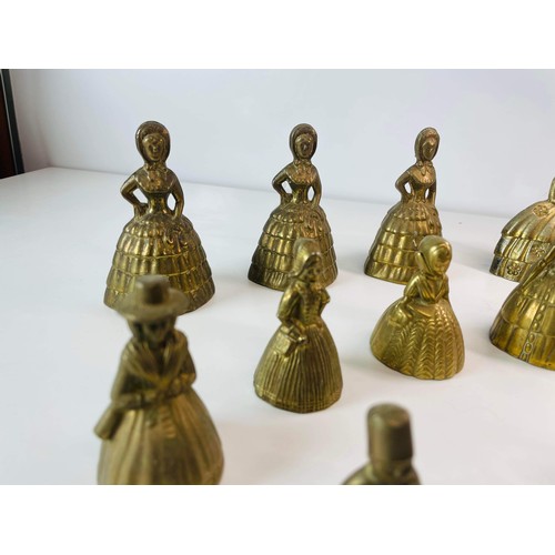 95 - QTY OF BRASS BELLS