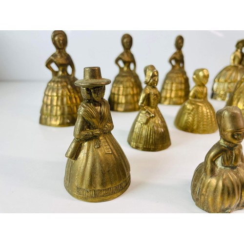 95 - QTY OF BRASS BELLS