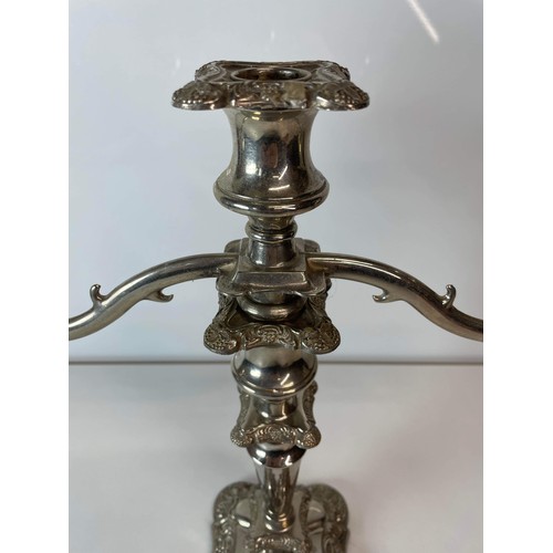 41 - PLATED CANDLEABRA