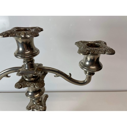 41 - PLATED CANDLEABRA