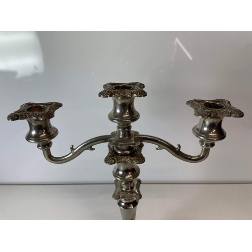 41 - PLATED CANDLEABRA