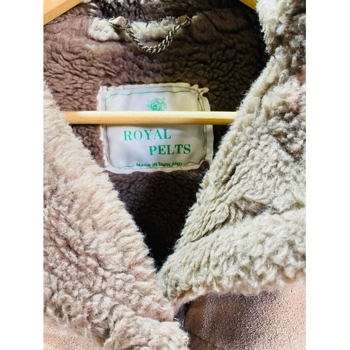 67 - TWO ROYAL PELTS COATS