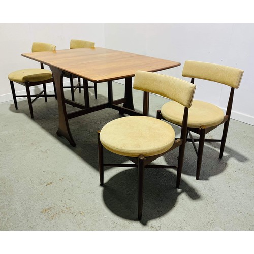 106 - G-PLAN TABLE AND FOUR CHAIRS