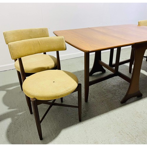 106 - G-PLAN TABLE AND FOUR CHAIRS