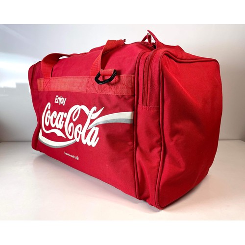 82 - RED COCA COLA SPORTS BAG