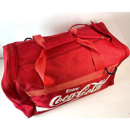 82 - RED COCA COLA SPORTS BAG