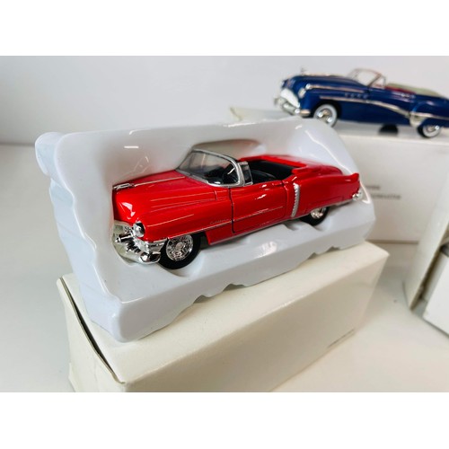 209 - AMERICAN STYLE MODEL CARS BOXED WITH CERTS