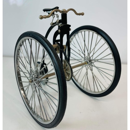 172 - SMALL WORKING MODEL OF A PENNY FARTHING