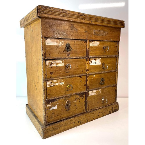 152 - EDWARDIAN PINE STORAGE DRAWERS