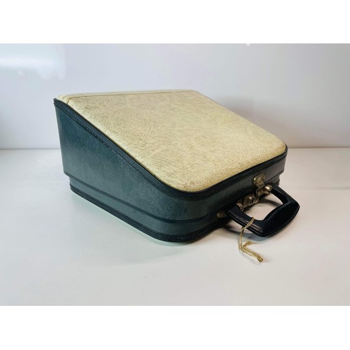 29 - VINTAGE PORTABLE TYPEWRITER IN CASE