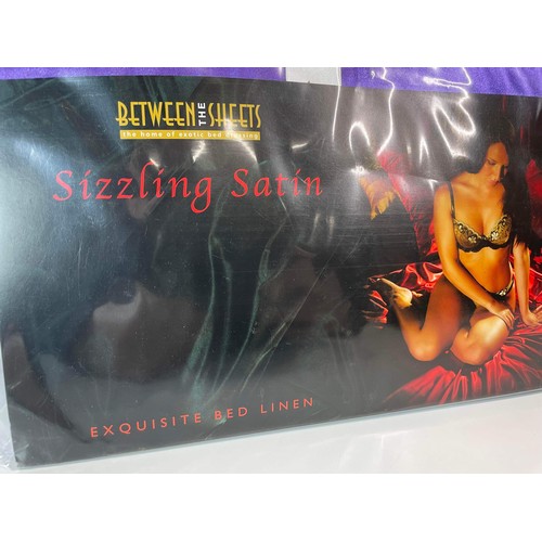 151 - SEALD PACK OF BETWEEN THE SHEETS SIZZLING SATIN BED LINEN